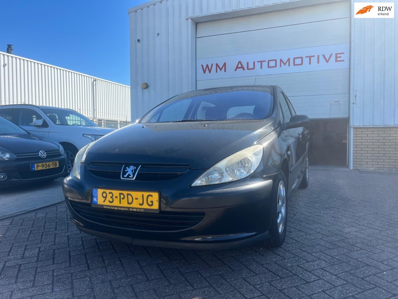 Peugeot 307 2.0 HDi XS Pack, Auto's, Peugeot, Voorwielaandrijving, Stof, Gebruikt, Zwart