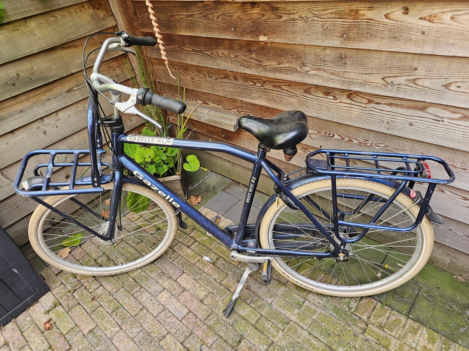 Gazelle transportfiets met 3 versnellingen, Ophalen, Gebruikt, Versnellingen, 65 cm of meer