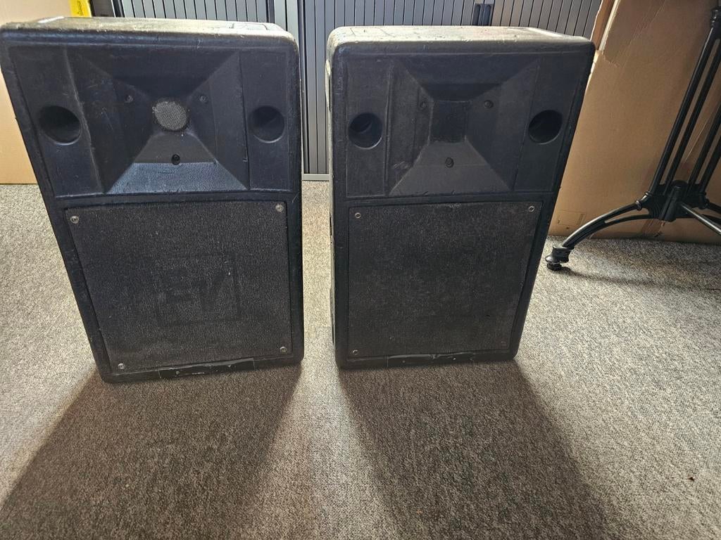2 st ElectroVoice S200 luidsprekers, Overige merken, Gebruikt, Overige typen, Ophalen of Verzenden