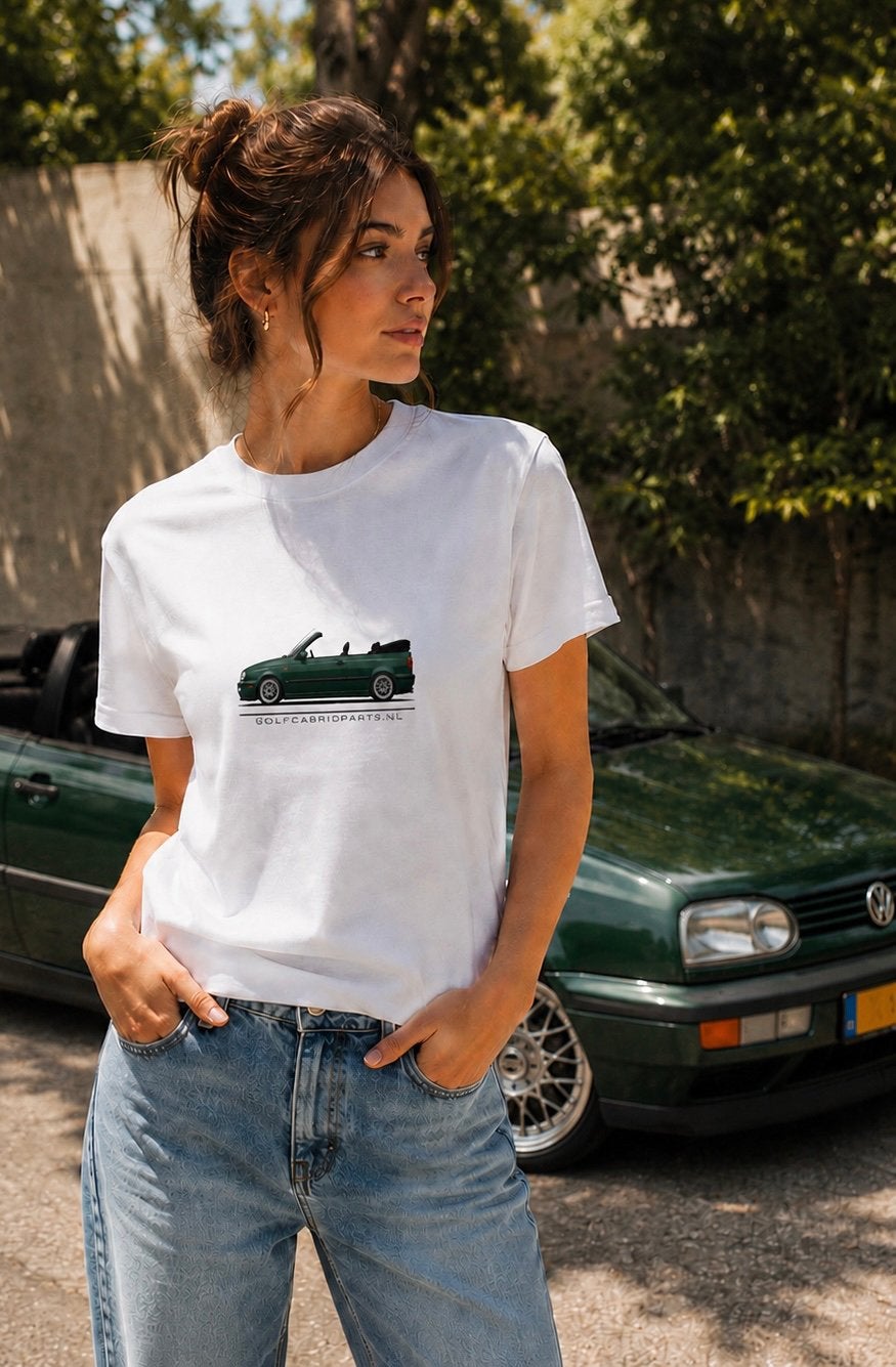 Volkswagen golf 3 cabrio T-shirt, Wit, Golfcabrioparts, Nieuw, Overige maten