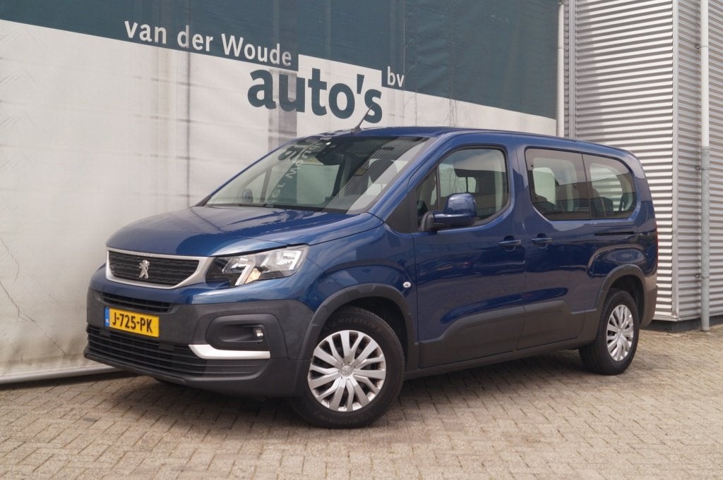 Peugeot Rifter Long 1.2 PureTech Active 7-persoons -NAVI-AIR, Gebruikt, Euro 6, 1199 cc, Blauw