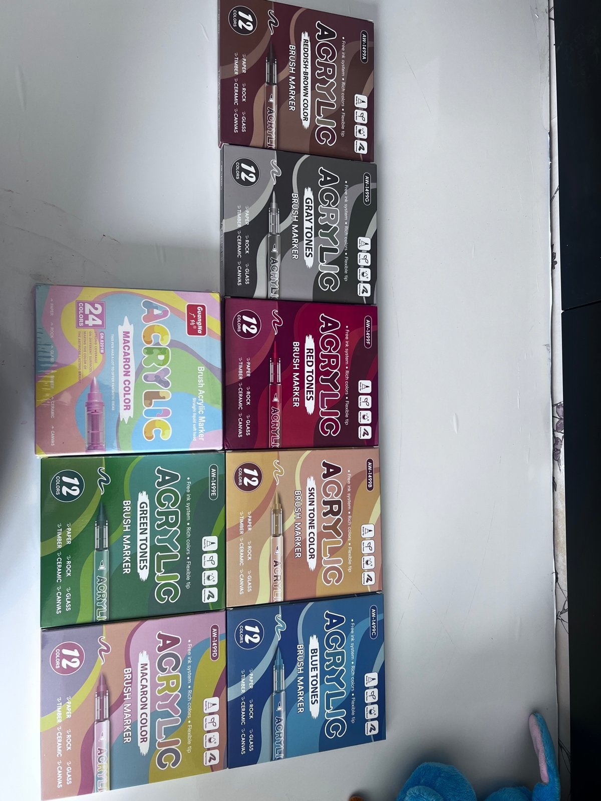 Acrylic Brush Markers – Nieuw, Hobby en Vrije tijd, Verzenden, Nieuw, Potlood of Stift