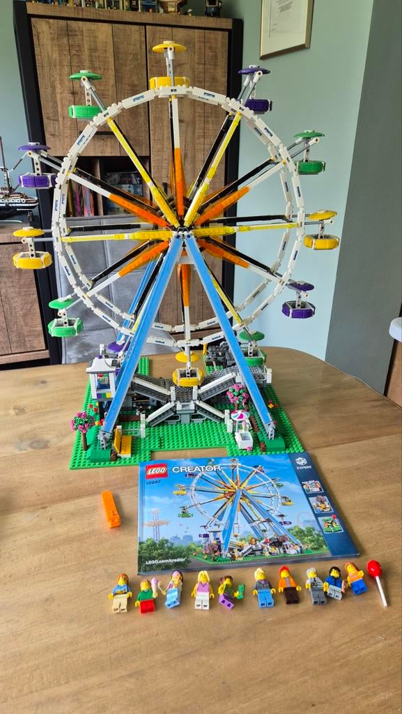 LEGO Creator Expert 10247 Reuzenrad, Kinderen en Baby's, Speelgoed | Duplo en Lego, Compleet, Lego, Ophalen of Verzenden, Zo goed als nieuw
