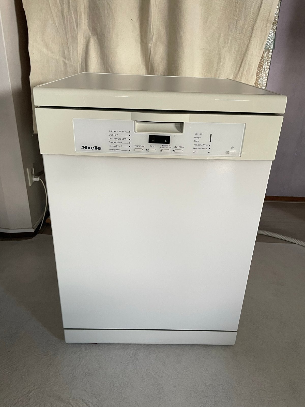 Miele G 4300 SC Vrijstaande Vaatwasser - Wit, Witgoed en Apparatuur, Vaatwasmachines, Ophalen, Gebruikt, 60 cm of meer, Eco programma