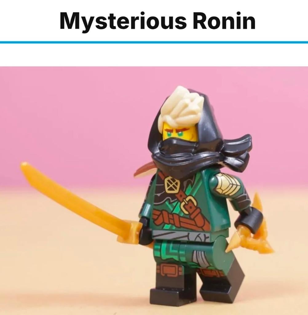 LEGO minigures serie 29 - 71052 - Ninjago Ronin, Lego, Nieuw, Ongeopend/sealed, Ophalen of Verzenden