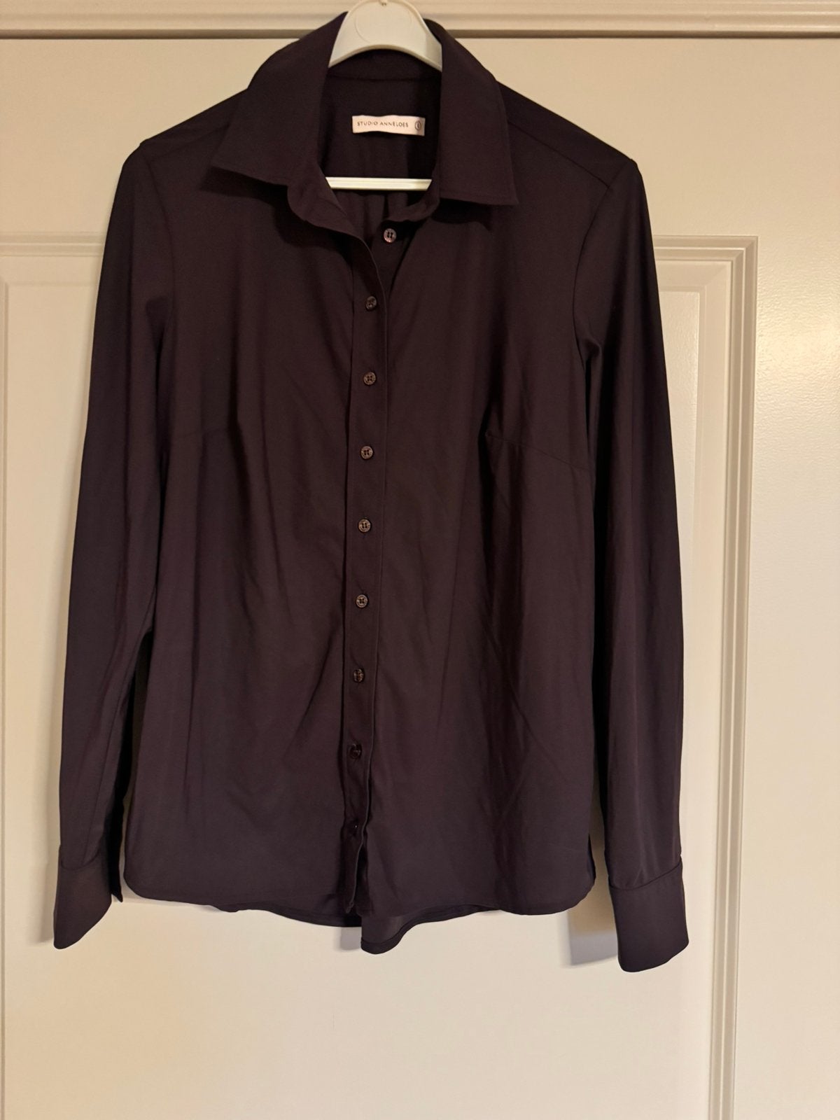 Studio anneloes poppy blouse espresso bruin maat S, Verzenden, Nieuw, Maat 36 (S), Bruin