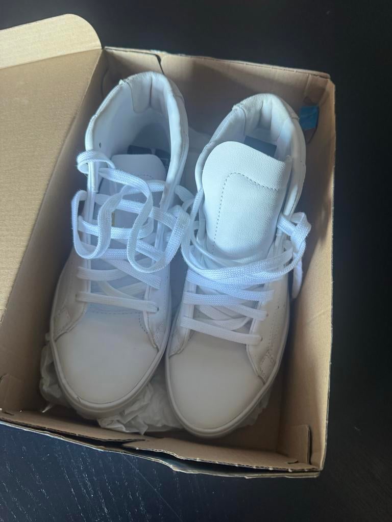Adidas Sleek Mid W - Witte sneakers maat 36 sneakers, Ophalen of Verzenden, Nieuw, Wit, Sneakers of Gympen