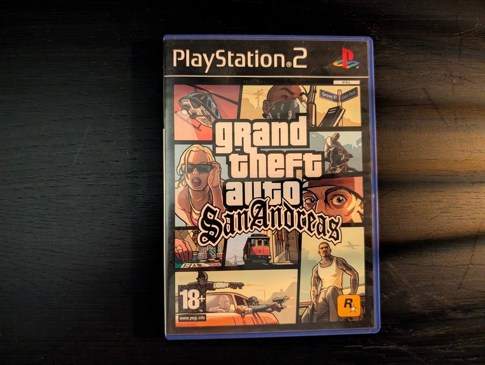 Grand Theft Auto San Andreas PlayStation 2 (PS2), Spelcomputers en Games, Games | Sony PlayStation 2, Avontuur en Actie, Gebruikt