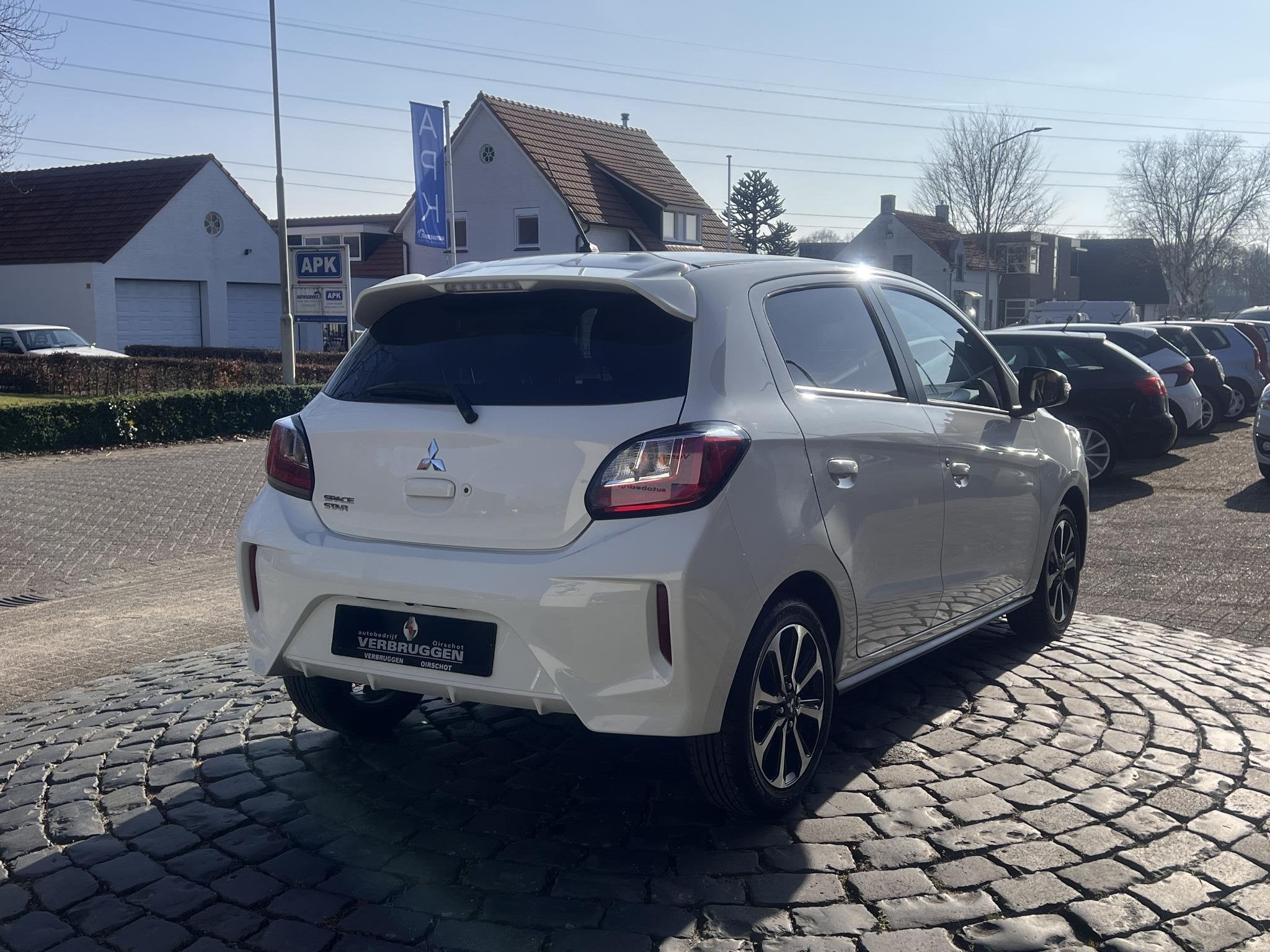 Mitsubishi Space Star 1.2 Instyle | 15" LMV | Leder | Carpla, Auto's, Mitsubishi, Stof, Gebruikt, Wit, Bedrijf