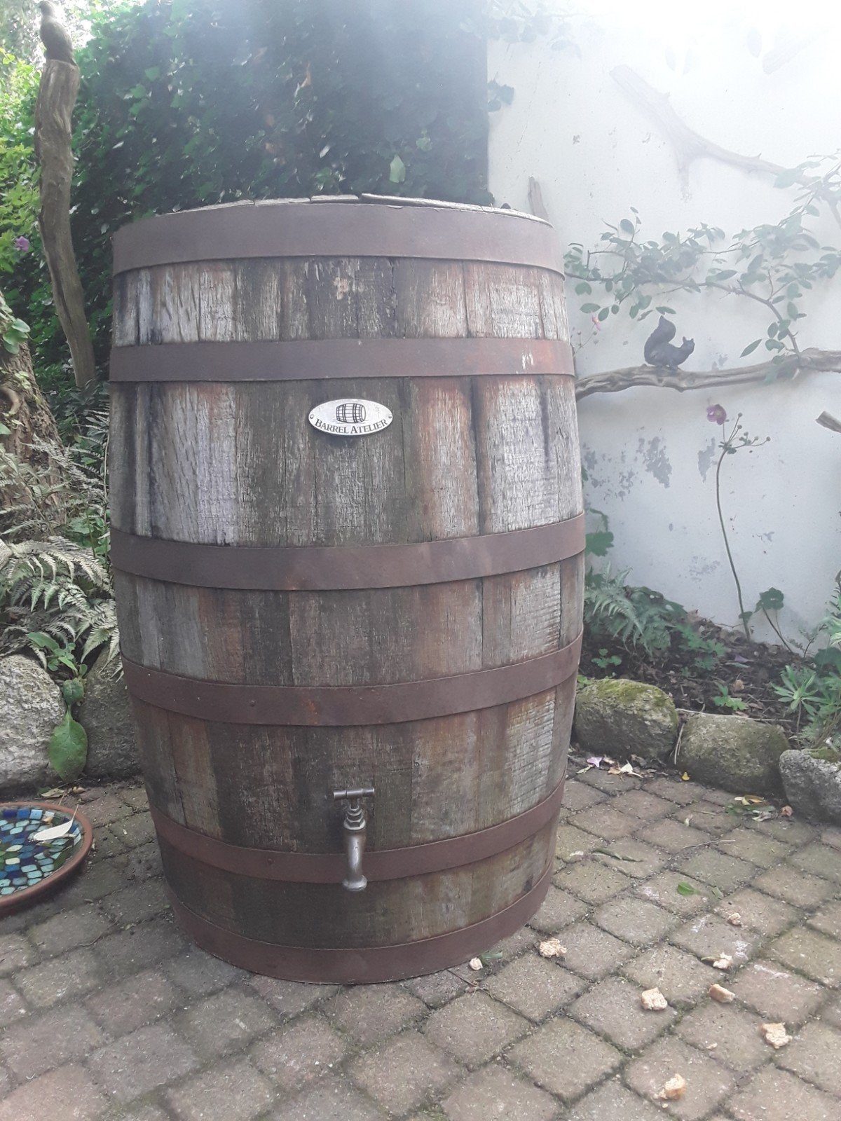 Regenton, Tuin en Terras, 150 liter of meer, Ophalen, Hout