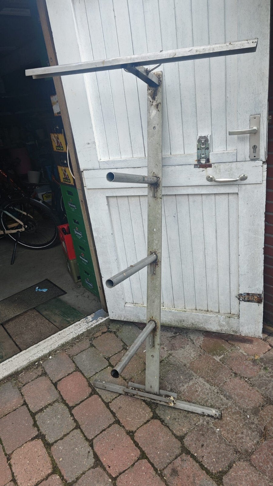 Zadel kast/ zadel rek, Ophalen, Gebruikt