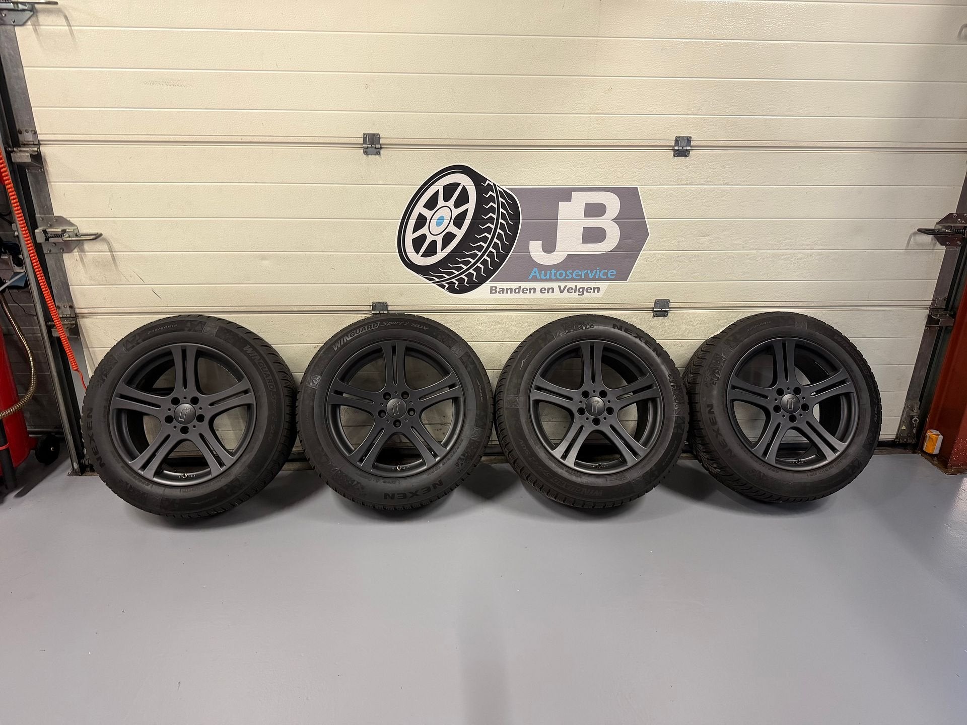 18inch Audi Q5 Velgen! Winterbanden! 5x112 Tiguan ML, 18 inch, Gebruikt, -, -