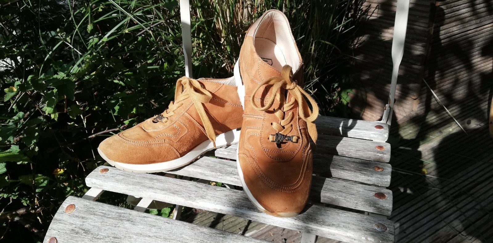 DL Sport sneakers maat 40, Bruin, Ophalen of Verzenden, DL Sport, Sneakers of Gympen