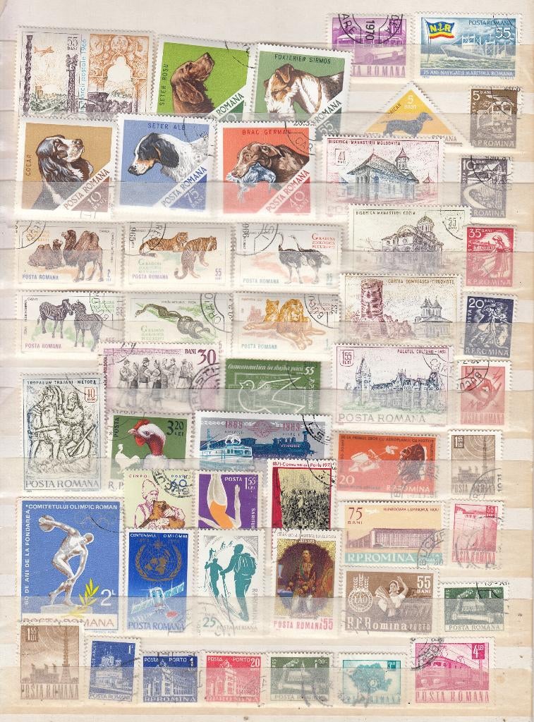 Roemenie, Postzegels en Munten, Postzegels | Volle albums en Verzamelingen, Verzenden, Buitenland