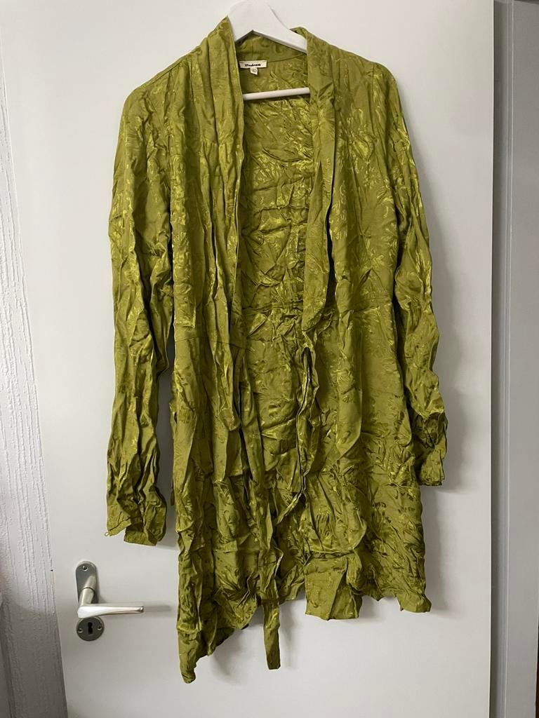 Groen vest kimono, Kleding | Dames, Truien en Vesten, Ophalen of Verzenden, Nieuw, Maat 38/40 (M), Groen