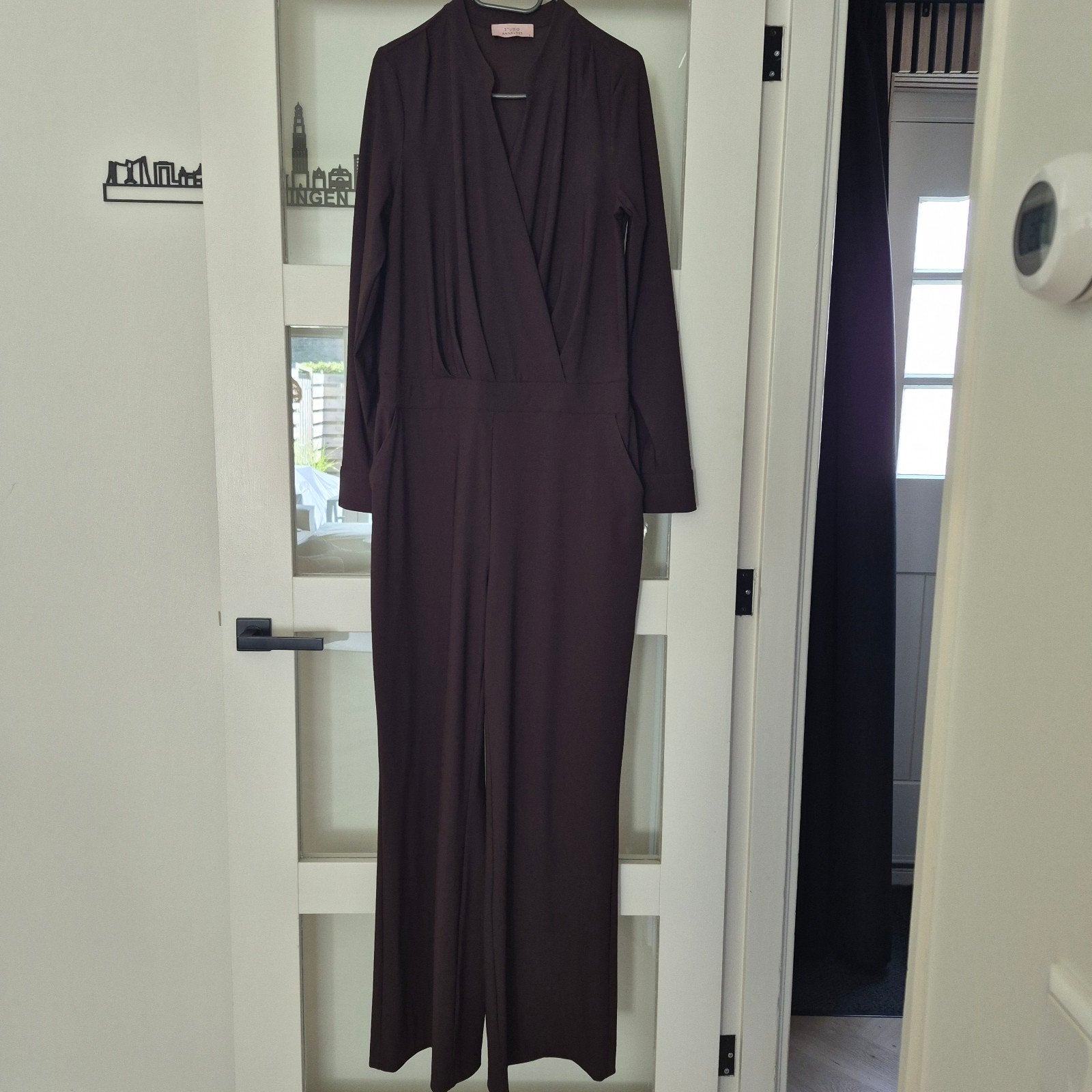 Studio Anneloes Jumpsuit - Maat L, Kleding | Dames, Jumpsuits, Zo goed als nieuw, Maat 42/44 (L), Bruin, Ophalen of Verzenden