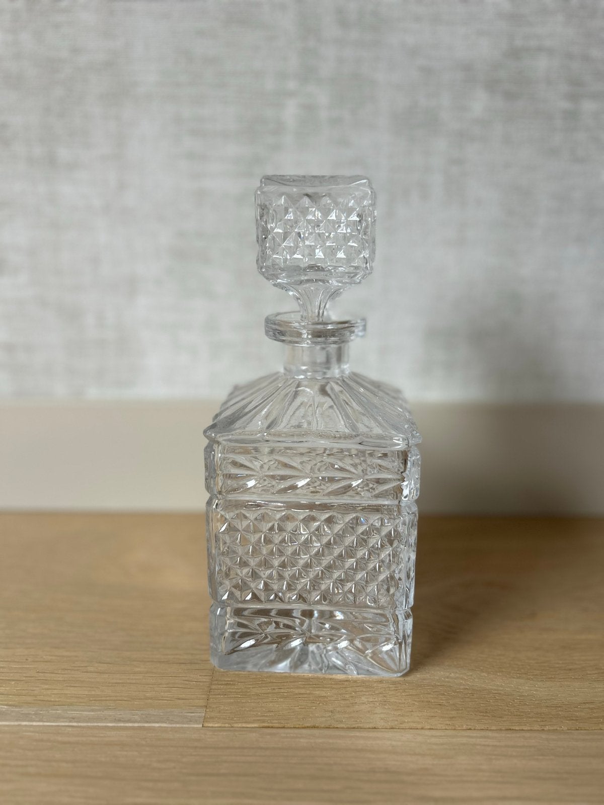 Vintage Duits Kristallen Karaf - Loodkristal, Antiek en Kunst, Ophalen of Verzenden