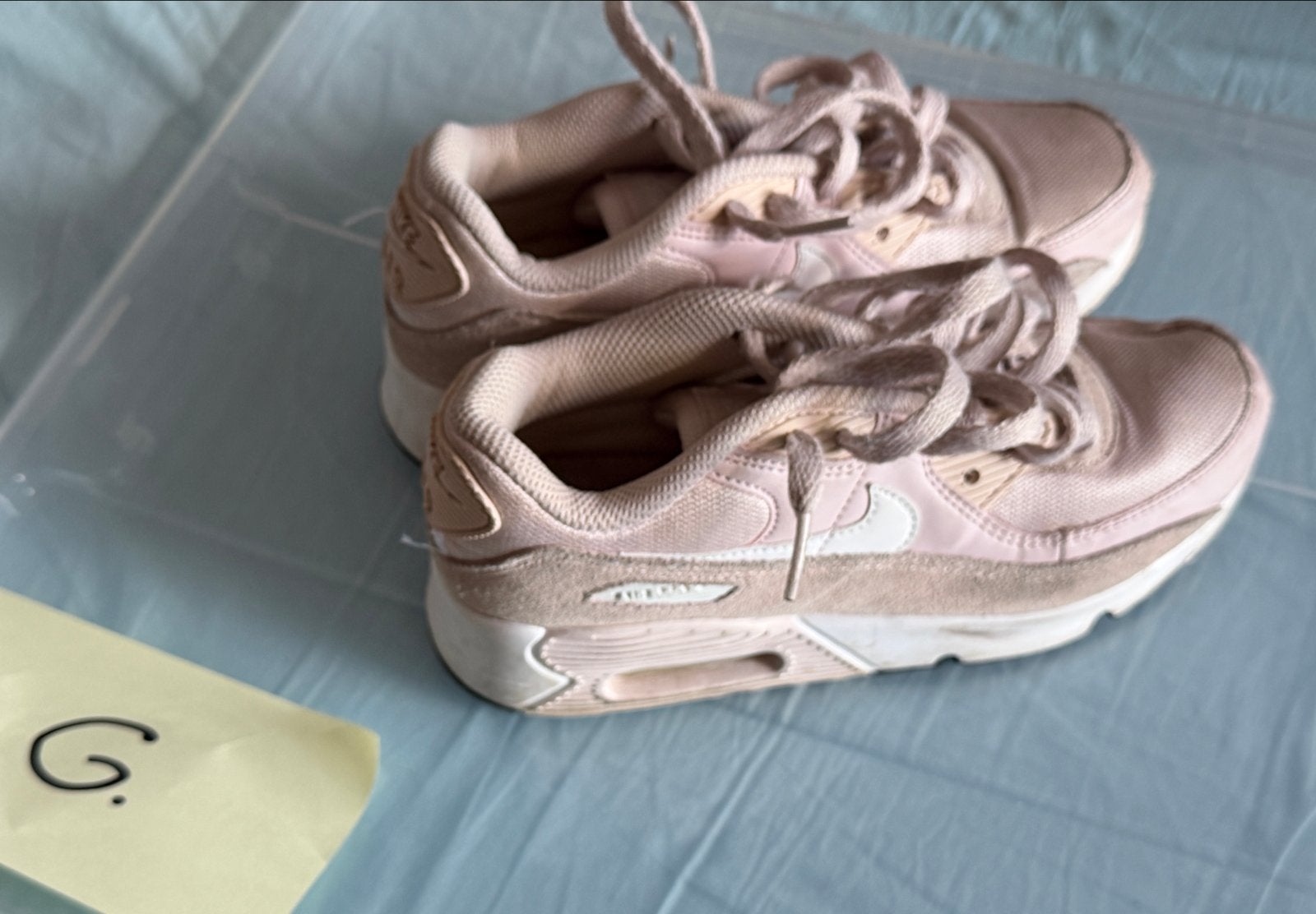 Nike Air Max 90 Roze Sneakers Maat 34, Kinderen en Baby's, Kinderkleding | Schoenen en Sokken, Verzenden, Gebruikt, Meisje, Sportschoenen