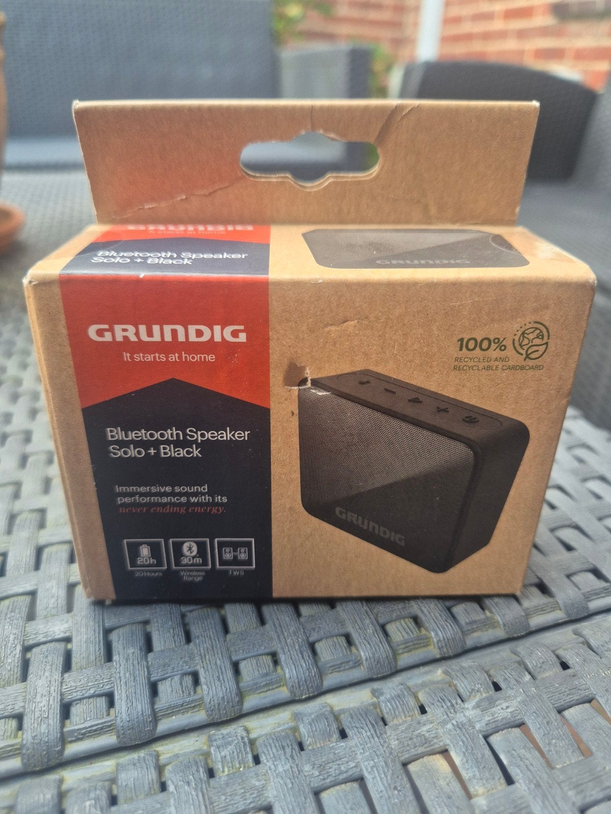 Grundig Bluetooth Speaker Solo + Black - Nieuw in doos