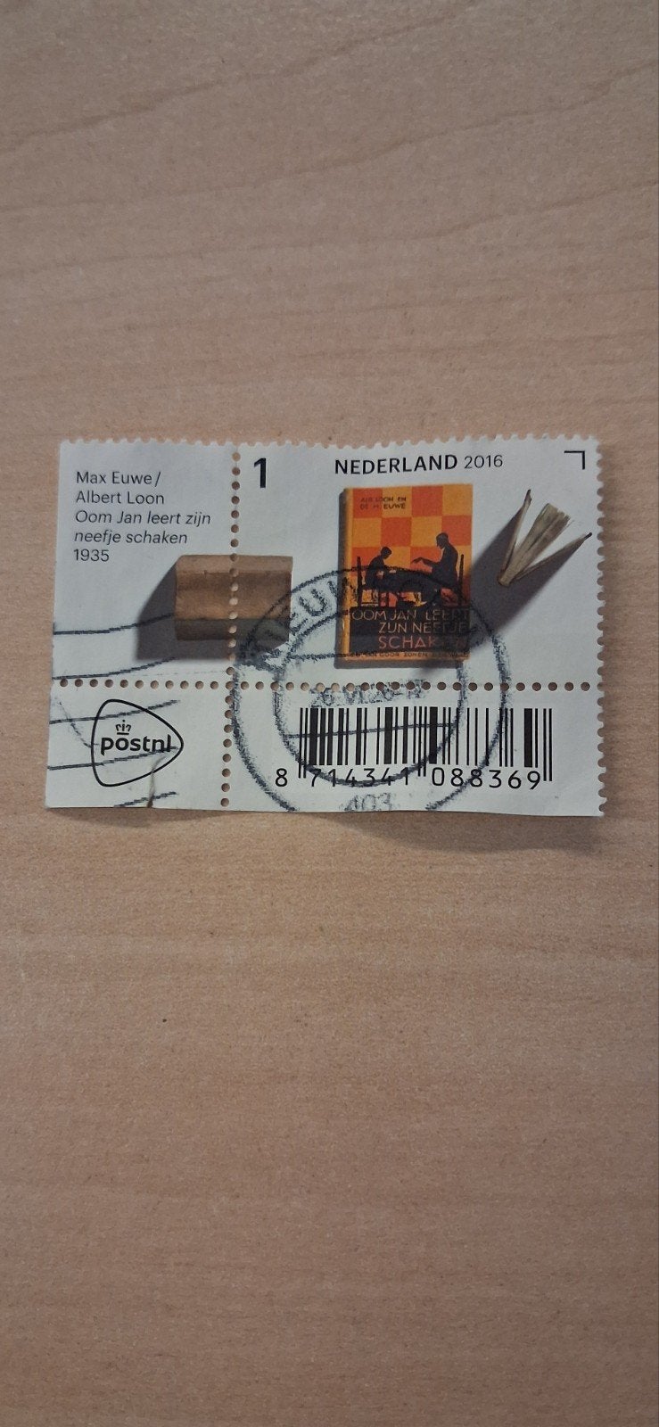 Zegel 2016, Ophalen of Verzenden