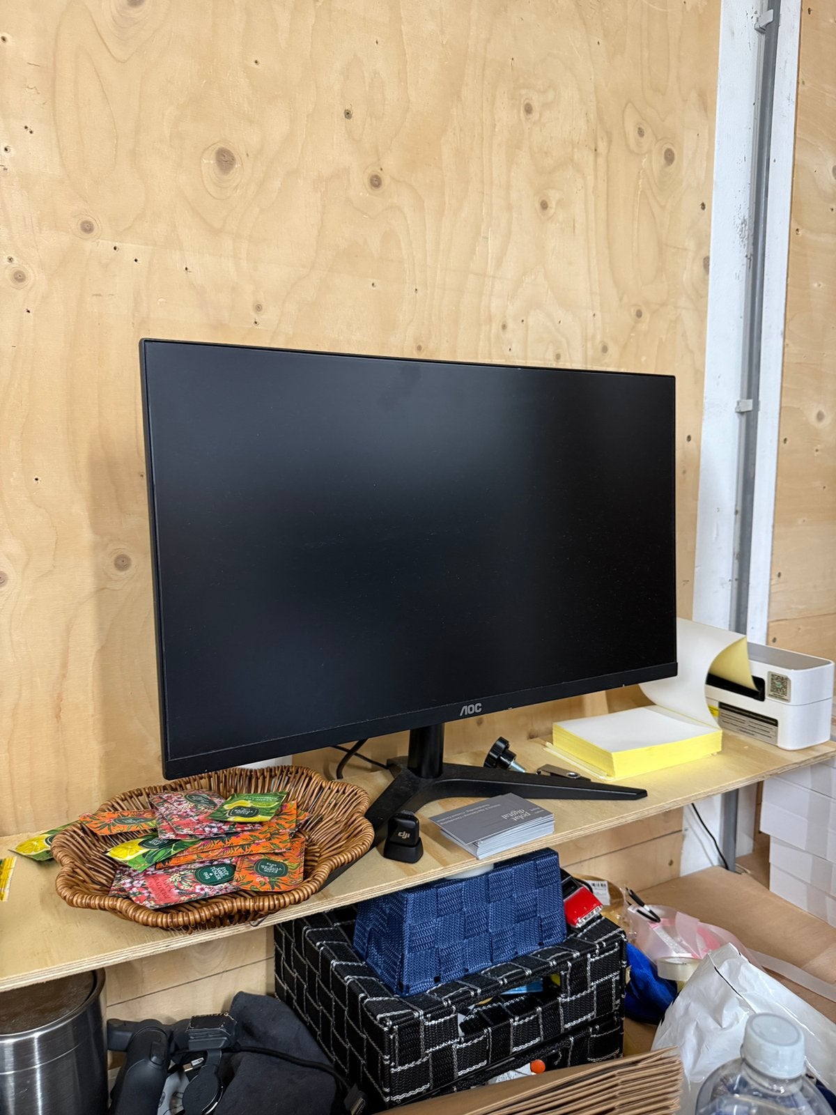 AOC 24 inch Full HD Monitor, Computers en Software, Monitoren, Ophalen, IPS, HDMI, Full HD