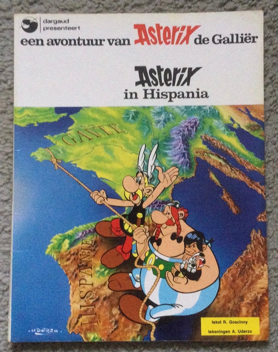 Asterix nr. 14 - Asterix in Hispania, Boeken, Eén stripboek, Ophalen of Verzenden, Zo goed als nieuw