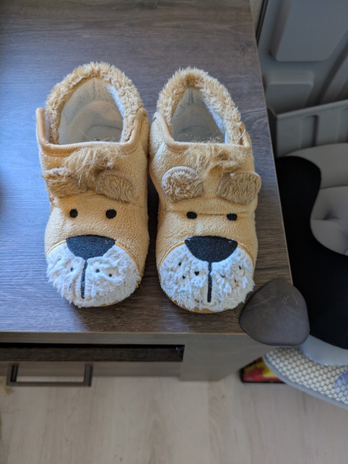pantoffels leeuw, in goede staat, maat 25, Ophalen of Verzenden, Zo goed als nieuw, Jongen of Meisje, Overige typen