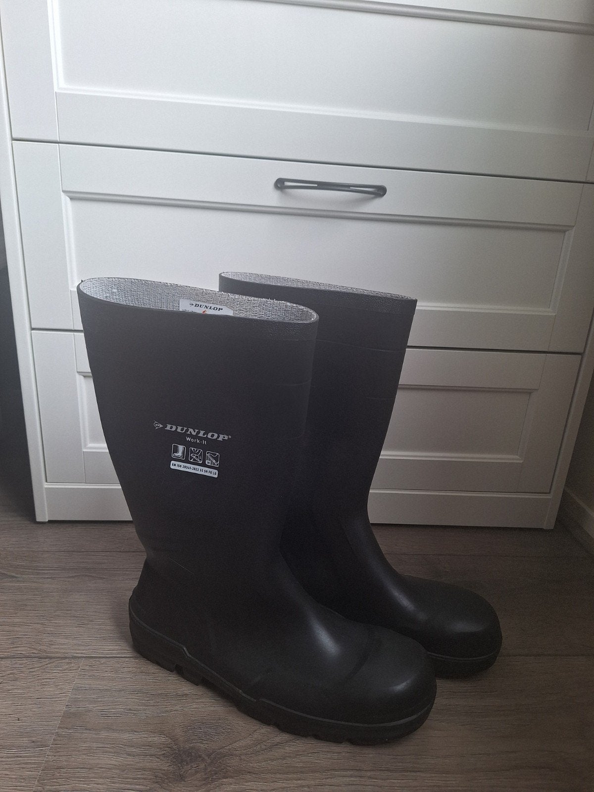 Dunlop veiligheidslaarzen maat 47 met stalen neus, Ophalen, Heren, Dunlop, Laarzen