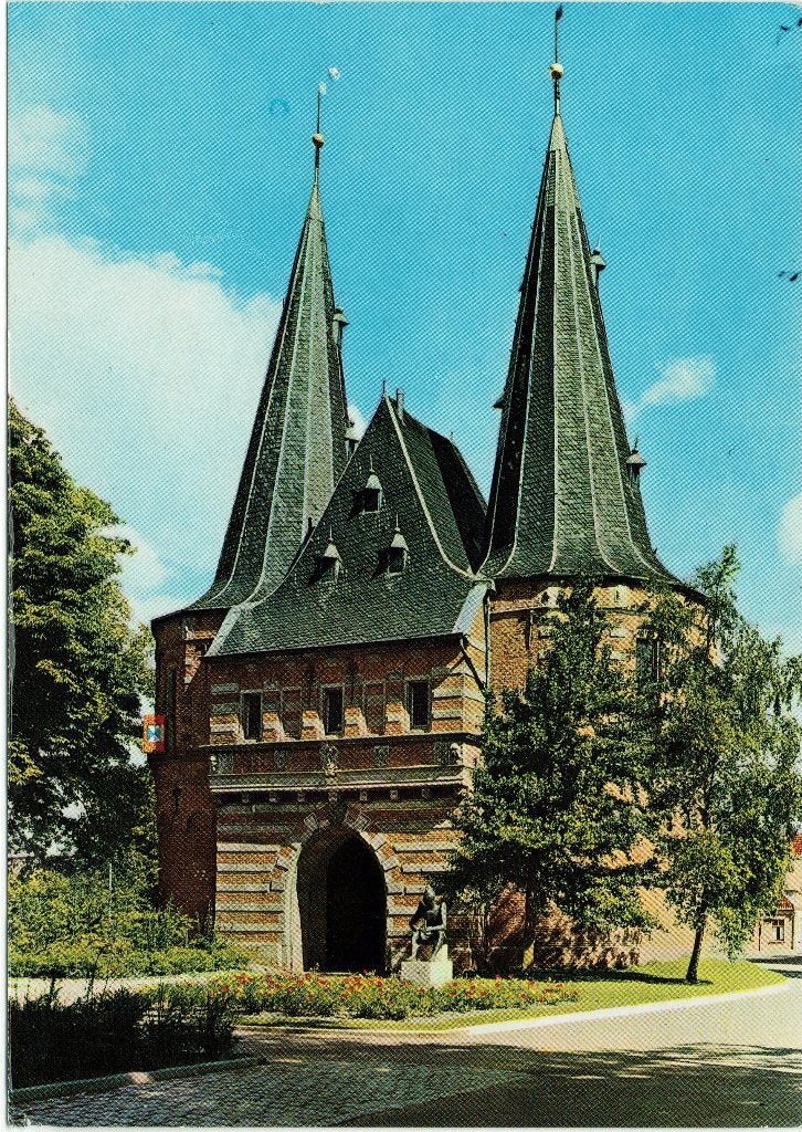 Kampen – Cellebroederpoort., Ophalen of Verzenden, 1960 tot 1980, Ongelopen, Overijssel