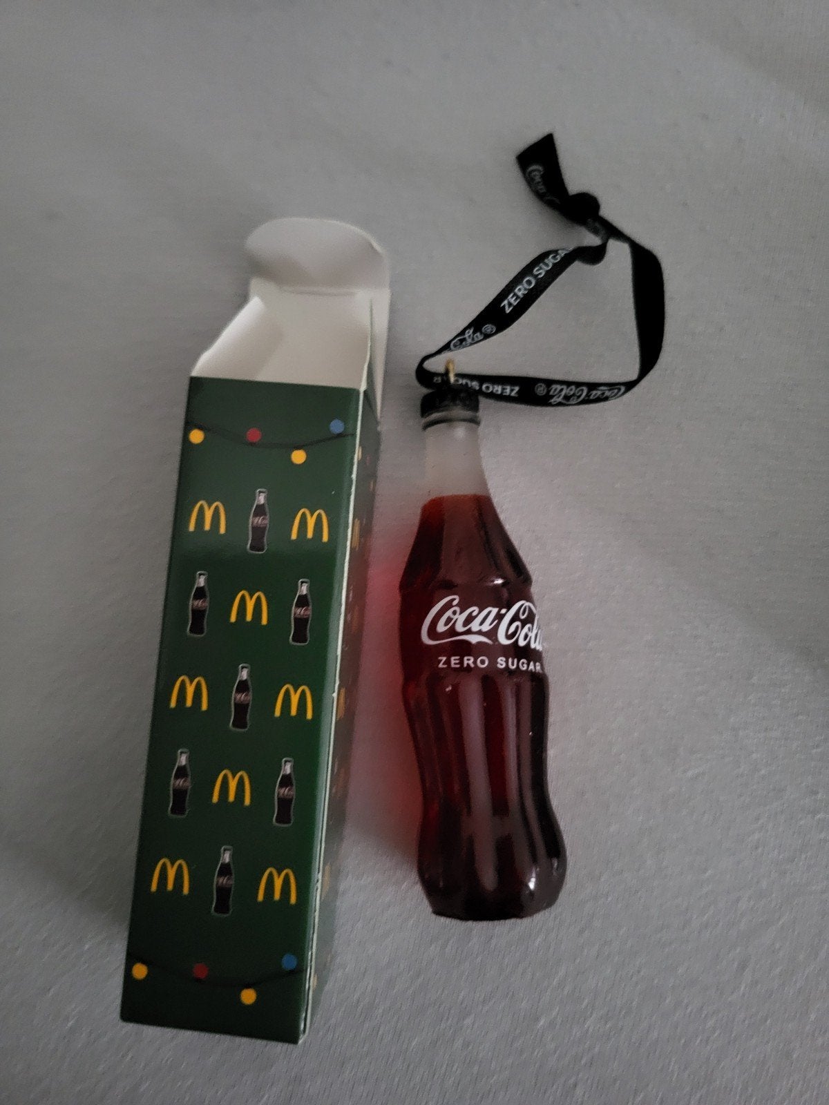 Coca-Cola Zero Sugar kerstornament kerstbal McDonald's, Ophalen of Verzenden, Nieuw