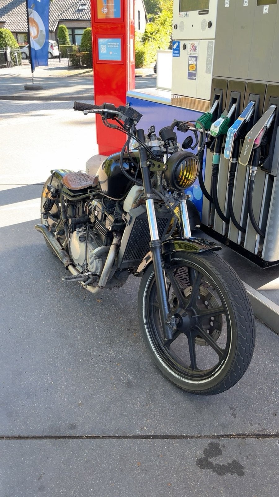 Kawasaki ldt450 bobber, chopper, Ophalen of Verzenden