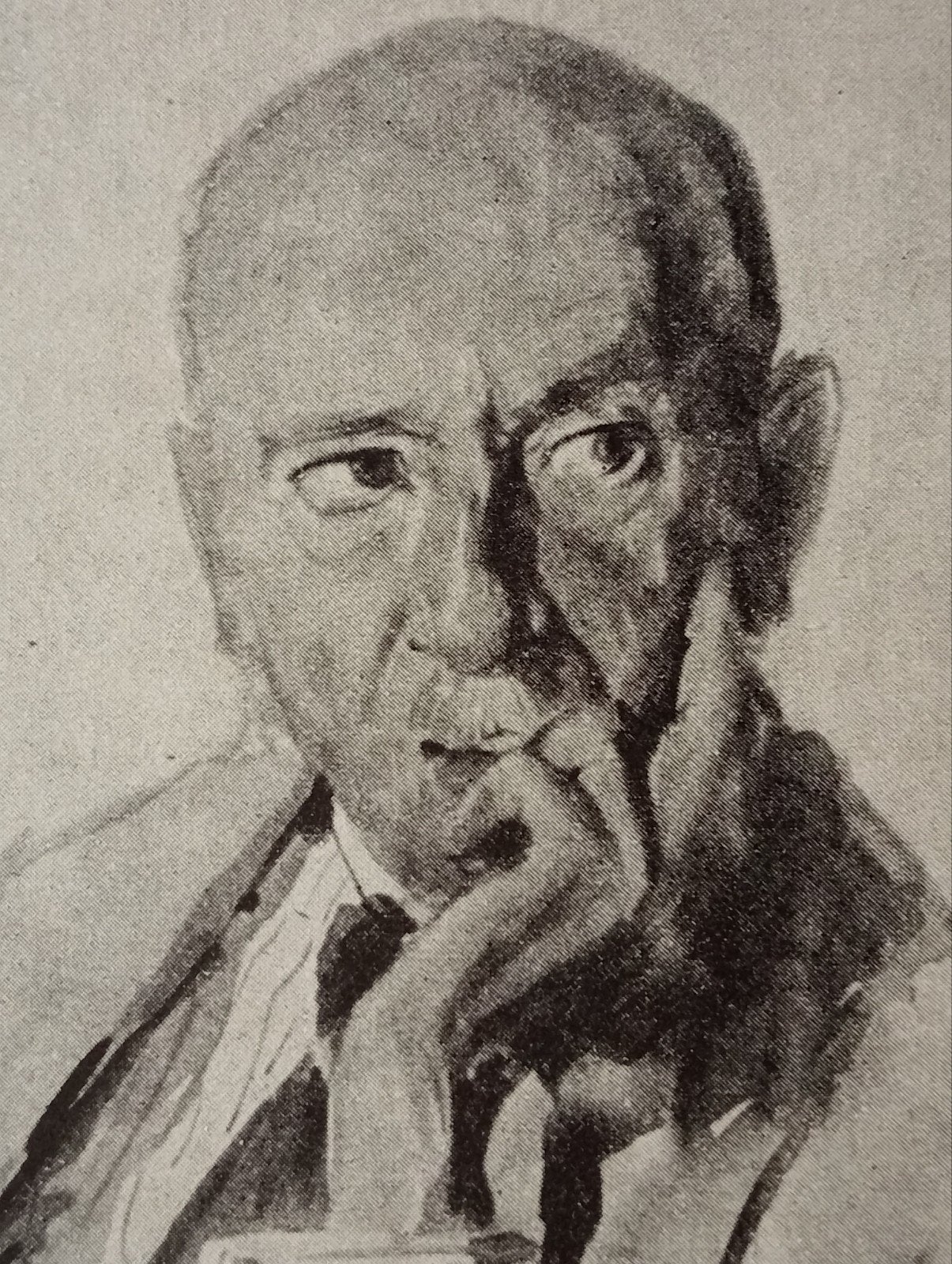 Marius Bauer portret door J.Bauer-Stumpff, Ophalen of Verzenden, 1980 tot heden, Tijdschrift