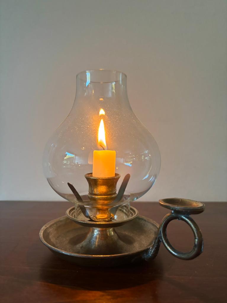 Vintage kaarsenhouder, Huis en Inrichting, Ophalen of Verzenden, Zo goed als nieuw, Minder dan 50 cm