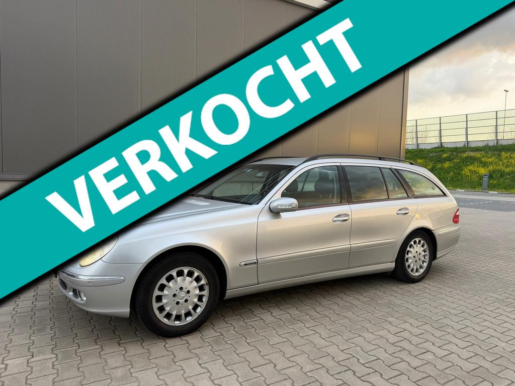 Mercedes-Benz E-klasse Combi 320 Avantgarde 4-Matic, Gebruikt, Zwart, 1770 kg, Vierwielaandrijving