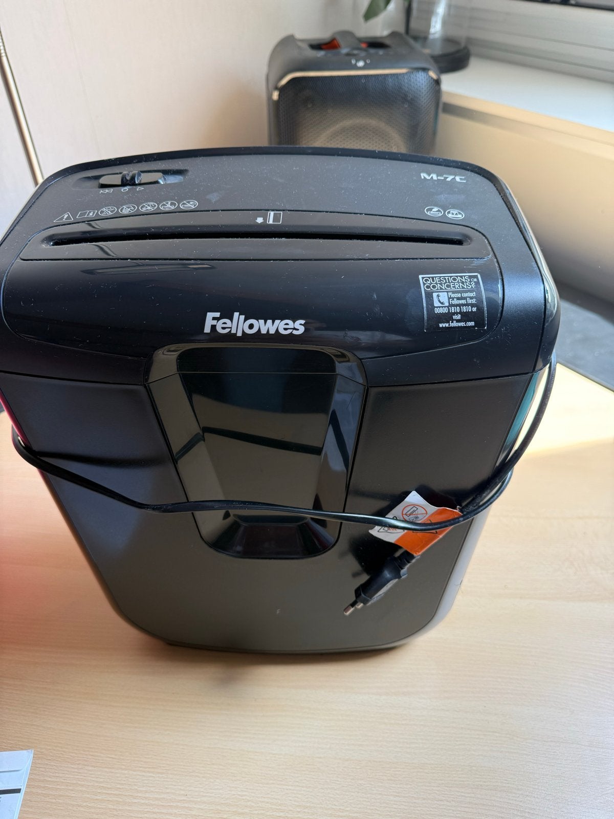 Fellowes M-7C papiervernietiger, Ophalen of Verzenden, Gebruikt, Overige typen