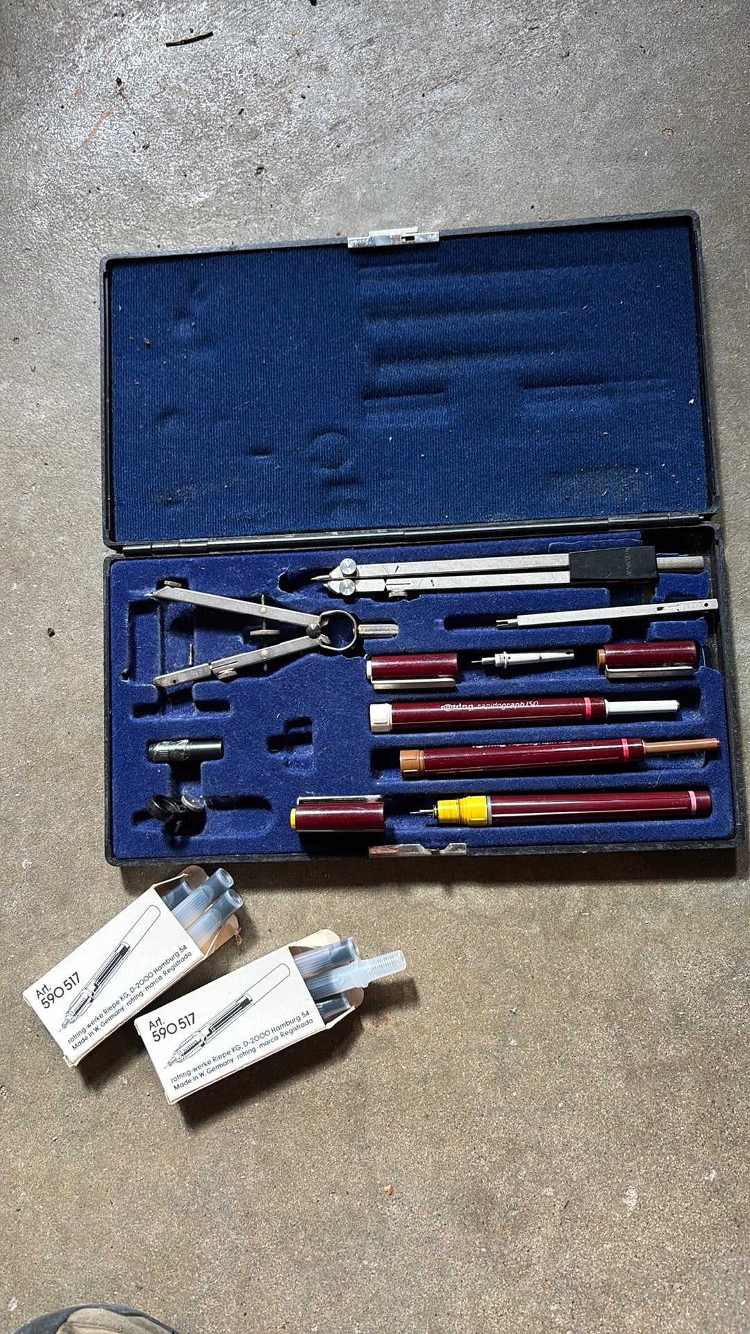 Rotring set, Ophalen of Verzenden, Gebruikt, Overige typen
