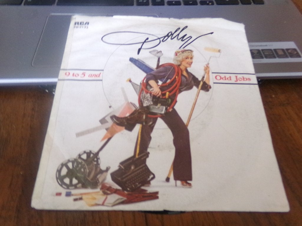 Dolly Parton - 9 to 5 / Odd Jobs  - Vinyl goede Staat, Cd's en Dvd's, Vinyl Singles, Ophalen of Verzenden, Gebruikt, Pop