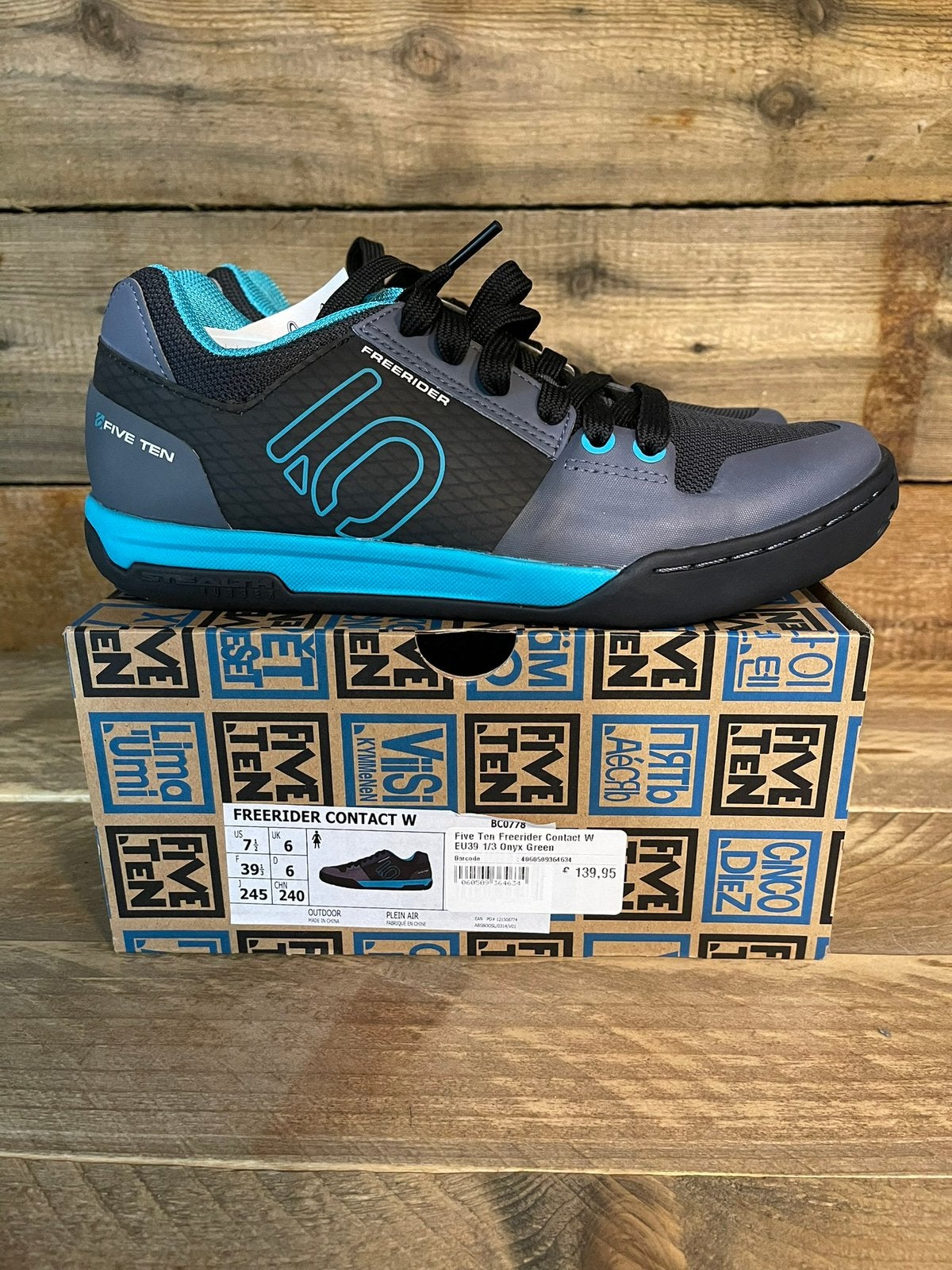 Five Ten Freerider Contact - grijs turquoise - maat 39 1/3, Ophalen of Verzenden, Nieuw, Overige maten, Schoenen