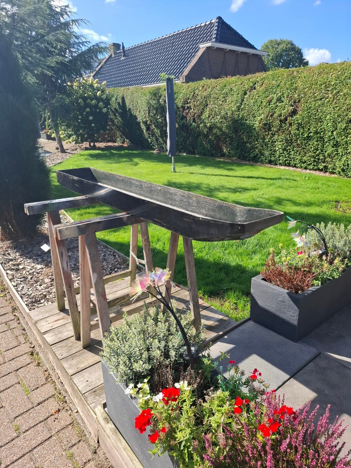 duwbak, Ophalen