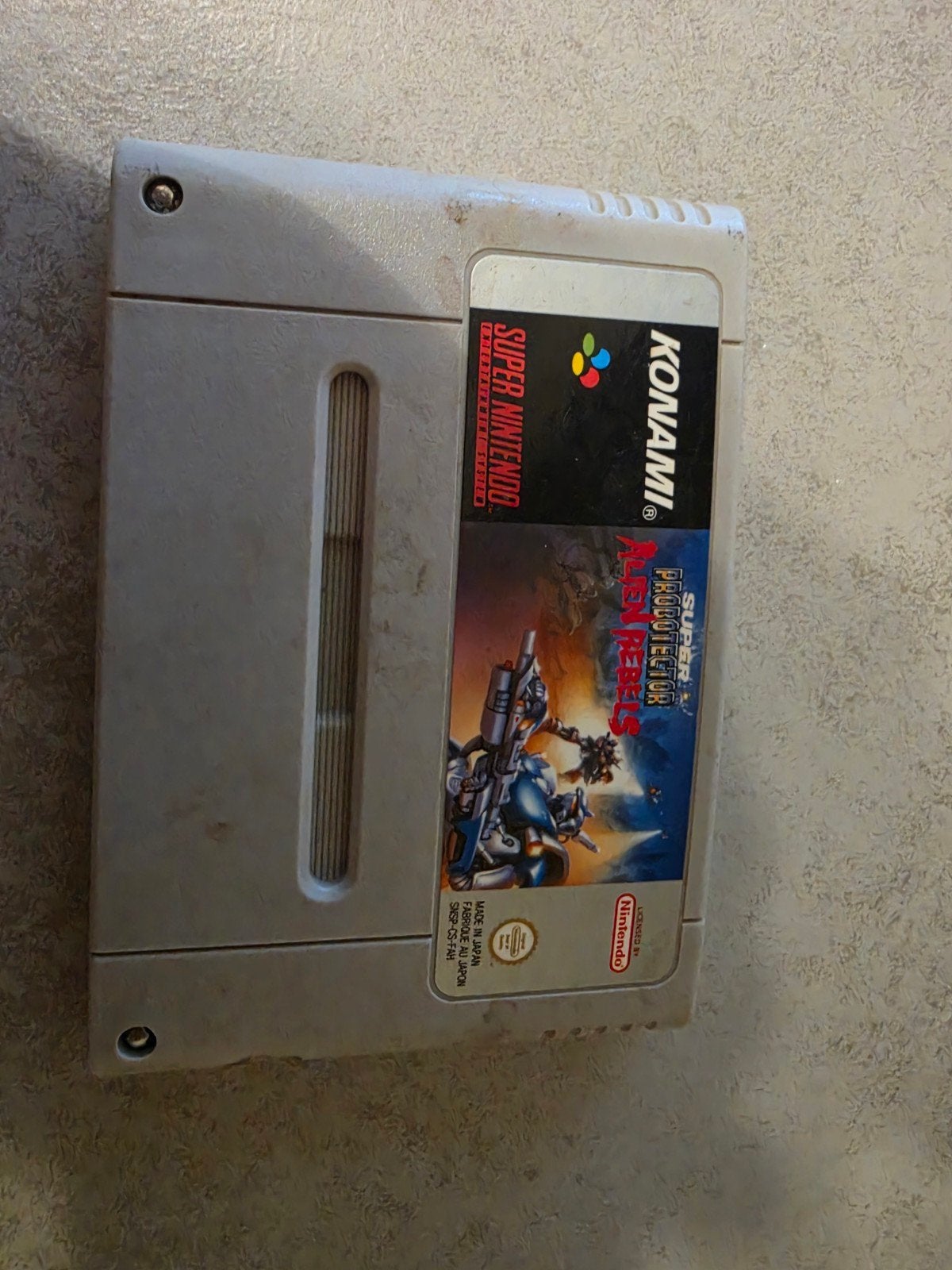 Super Probotector: Alien Rebels (SNES) - Klassieke Actie, Ophalen, Gebruikt, Shooter, 2 spelers