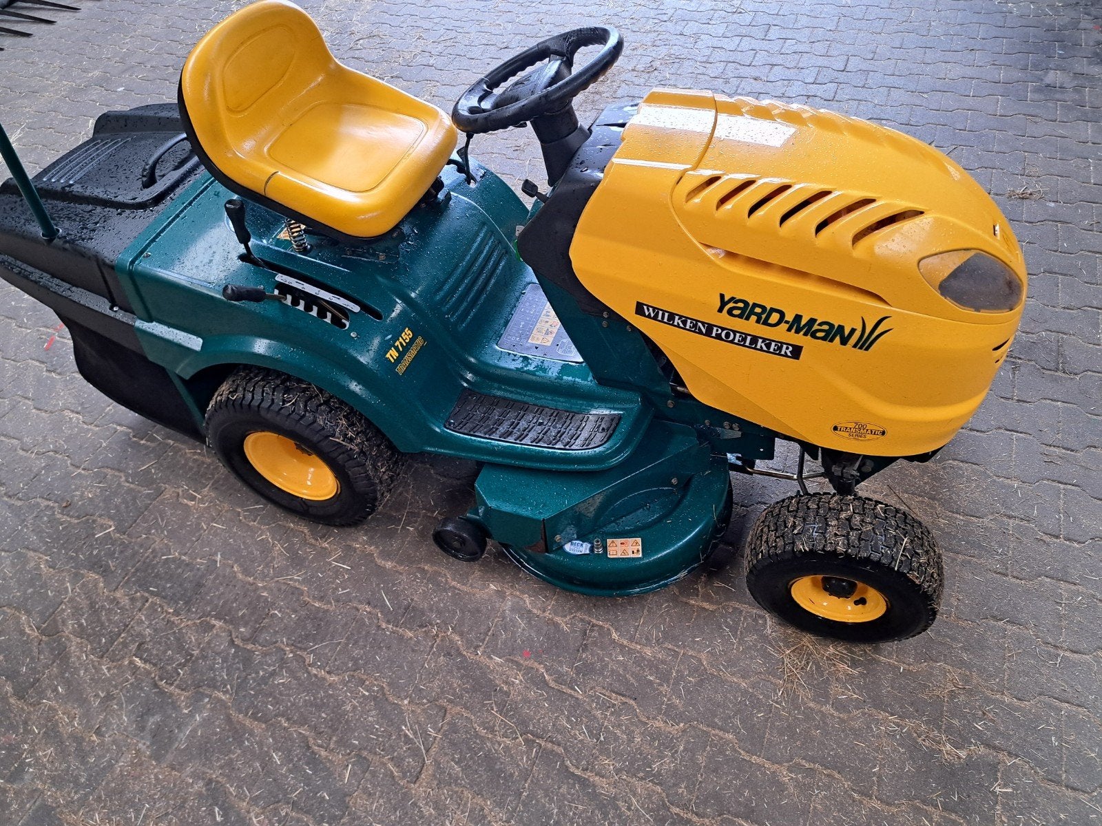 Yard-Man Wilken Poelker zitmaaier - Krachtige 15.5 pk motor, Ophalen of Verzenden, Gebruikt, Yard-Man Wilken Poelker, Opvangbak