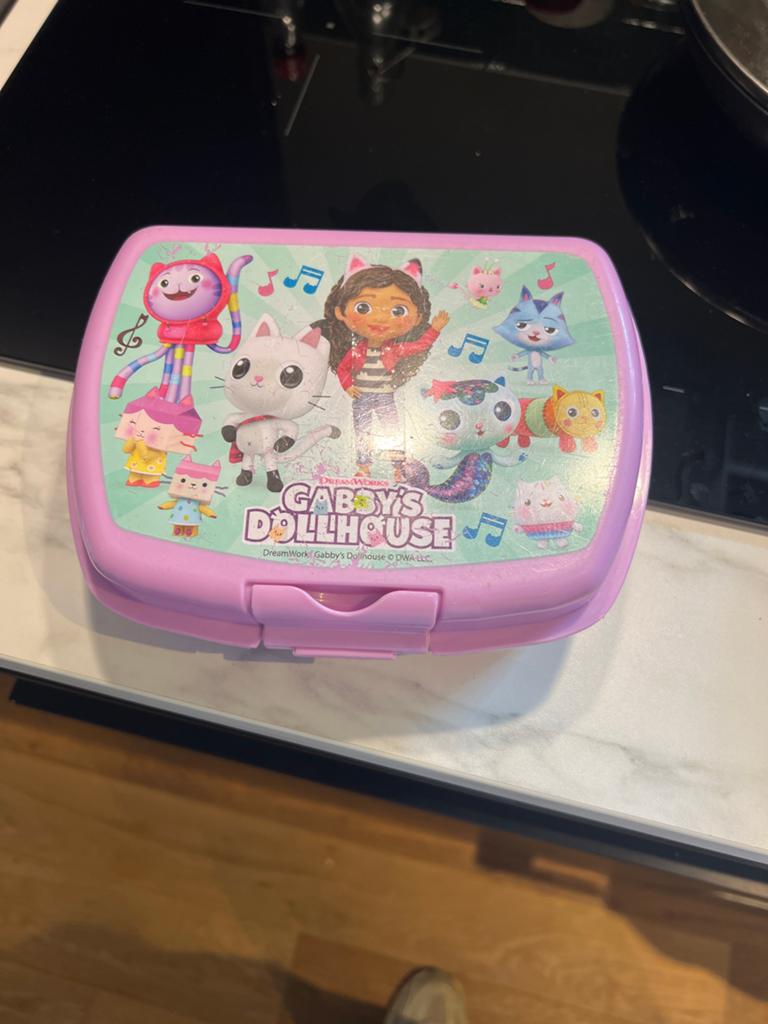 GRATIS Gabby's Poppenhuis Broodtrommel - Roze, Ophalen, Gebruikt