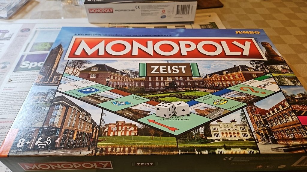 bordspel nieuw Monopoly Zeist Monopolie nieuw fraai, Vijf spelers of meer, Ophalen of Verzenden, Nieuw, Monopoly