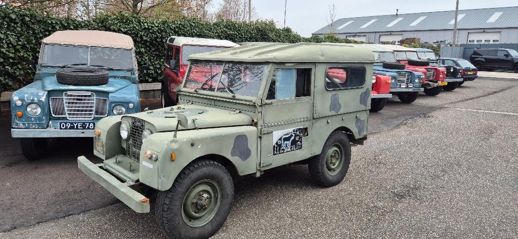 Landrover 86 1956 perfect chassis!!, Auto's, Land Rover, Bedrijf, Te koop, 4x4, Series, SUV of Terreinwagen, Handgeschakeld, Groen
