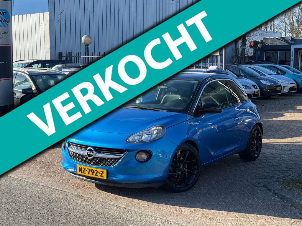 Opel ADAM 1.4 Bi-Fuel Unlimited Aut/Pano Dak/Leer/Navigatie/, Auto's, Opel, ADAM, 4 cilinders, Bedrijf, 1020 kg