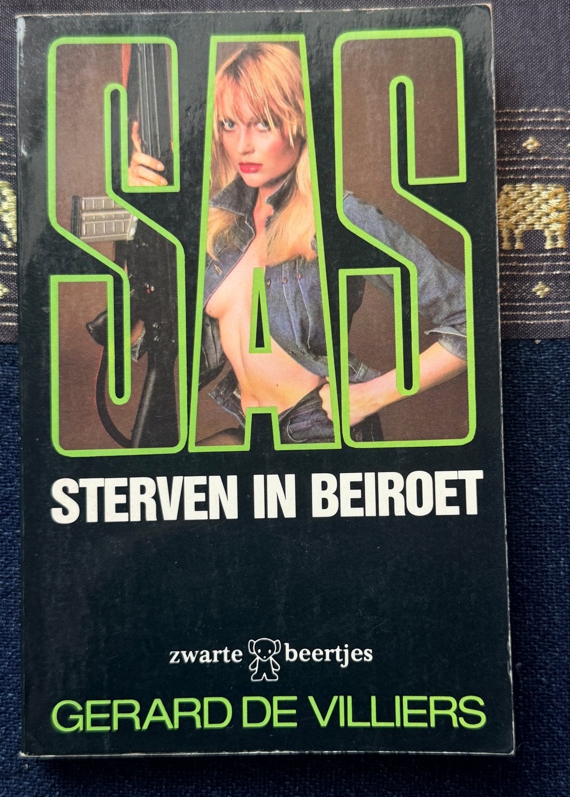 SAS Sterven in Beiroet - Gerard de Villiers, Ophalen of Verzenden, Gelezen
