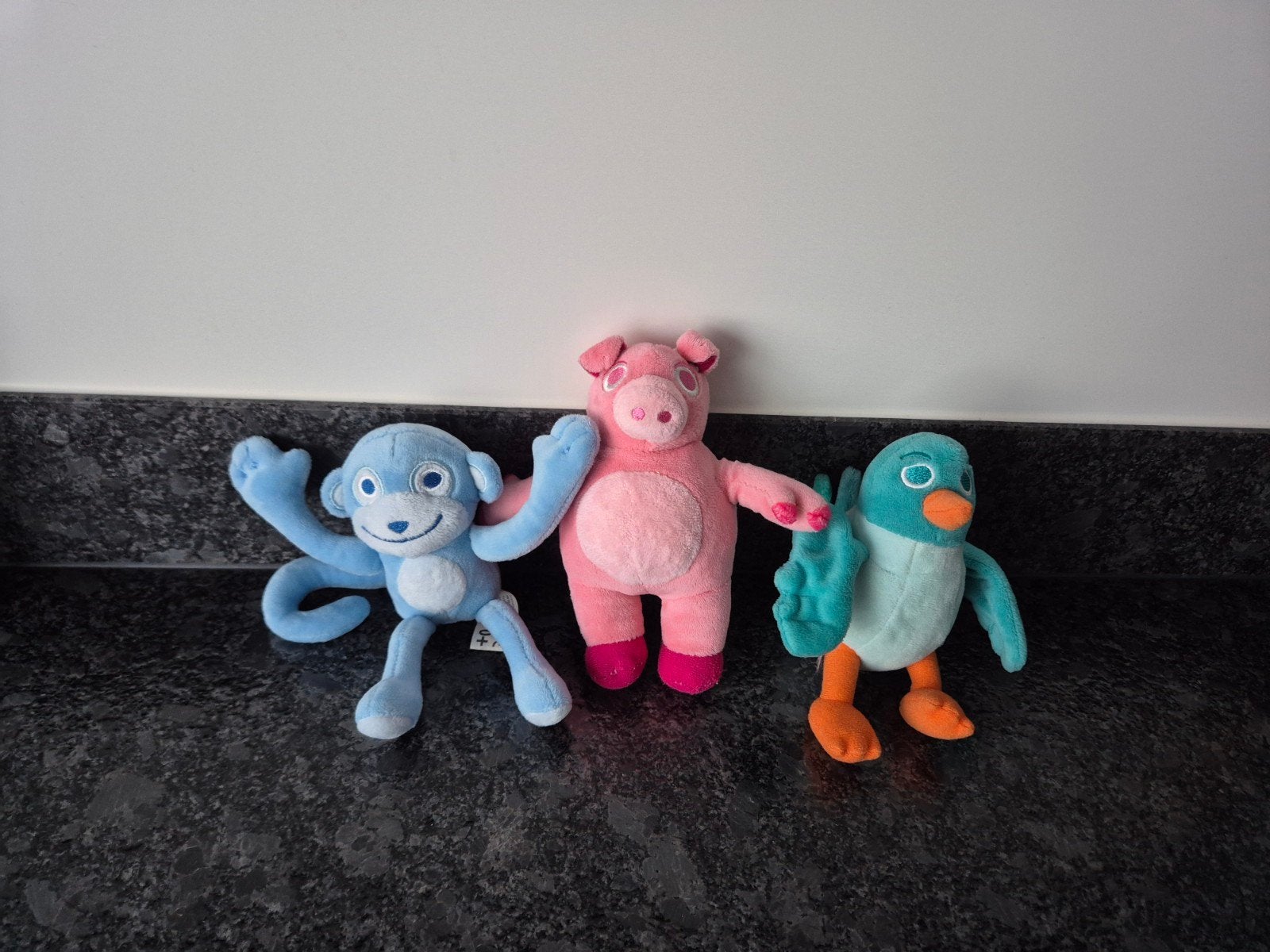 Zwitsal Knuffel Aap, Varken en Vogel, Kinderen en Baby's, Ophalen of Verzenden, Overige typen
