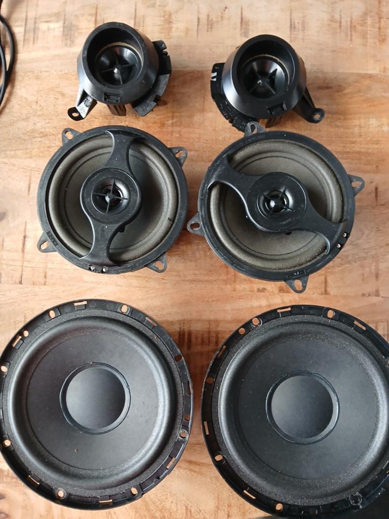 Blaupunkt Renault autoluidsprekers set, Ophalen of Verzenden, Gebruikt