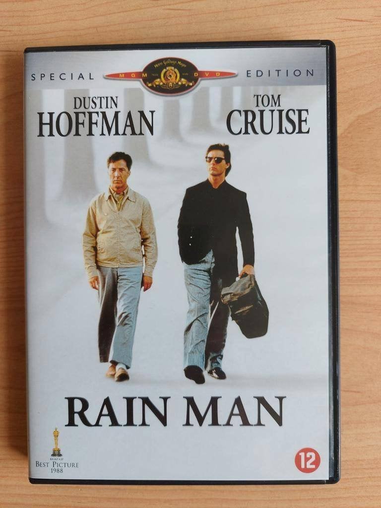 Rain Man - 1988 Tom Cruise Dustin Hoffman, Cd's en Dvd's, Alle leeftijden, Ophalen of Verzenden, Zo goed als nieuw