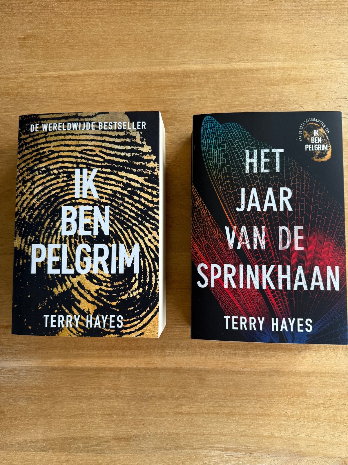 Terry Hayes: Ik Ben Pelgrim & Het Jaar van de Sprinkhaan, Ophalen of Verzenden, Zo goed als nieuw, Nederland